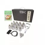 Kit Ventosa Bk Com 12 Copos C/ Livro Ventosaterapia